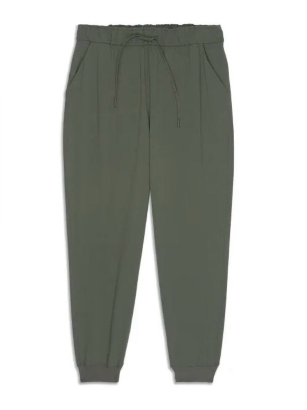 Lululemon|Olive Green Drawstring Jogger Pants,athletic loungewear style•Size 14